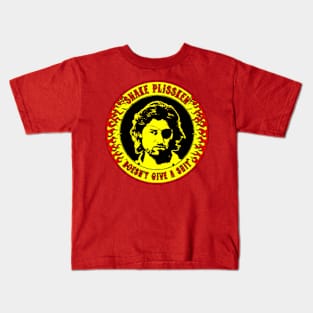 Snake Plissken (doesn't give a shit) Colour Kids T-Shirt